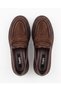 Women's Coffee-Colored Loafers embellished with stones, with a thick sole and a lightweight, slightly elevated platform - 4