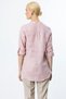 V Neck Linen Shirt 03134 - 4
