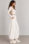 Women's Casual Shalwar Trousers with Elastic Waist and Laces - 4