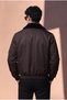 Casual Fur Collar Bomber Jacket - 2