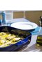 Appolia Square Oven Dish Blue 36 cm - 3