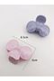 Pink and Green Bow Hair Clip – Shiny, Large-Sized Women’S Bun Clip and Hair Accessory, 8.5 Cm. - 4