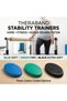 Stability Trainer Balance Pad, Oval Non-Slip Ridged Surface for Balance Exercises, Physical Therapy, Strength Training and Fitness, Available in Blue Soft, Green Firm and Black Extra-Soft - 6