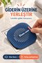 Gray Sink Drain Protector Silicone Mat, Hair Catcher, Anti-Clogging, Bathroom and Kitchen Floor Drain. - 5
