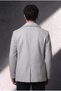Men's Casual Double-Breasted Midi Length Cashmere Coat - Modern Cut - 2