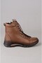 Seç 685 genuine leather anatomical women's boots, walnut color - 3