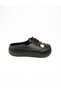 3404 Black Lace-Up Embellished Eva Women's Sandals - 2