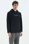Men's Hooded Sweatshirt Black Art-88301 - 3