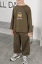 Balloon Sweatpants Khaki - 2