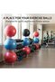 Exercise Ball Stackers 3-Piece Set, Exercise and Stability Ball Storage Organizers, Stackable Ball Holders for Fitness Centres, Gyms and Home Workout Spaces - 4