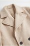 Modern Cut Double Breasted Cashmere Coat