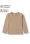 Ages 1–16, 95% Cotton, Unisex Kids' Long-Sleeve T-Shirt / Basic T-Shirt for Girls and Boys / Transitional T-Shirt