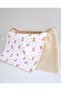Jr Bunnies Dog-Patterned Baby Blanket, 100X100 Cm, Double-Sided Muslin Plush Quilt.