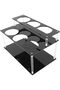 Coffee Syrup Organizer, 2 Tier Acrylic Rack, Fits 8.4cm - 8