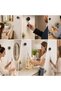 65 cm Reel-Type Towel and Item Holder with Adhesive, Retractable Wall Mount. - 6