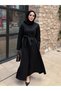 Almira Scuba Dress, Black. - 7