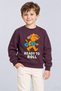 Boys' 2-Piece Winter Sweatshirt with Print and Embroidery Details. - 3
