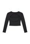 Busem Slim Fit Short Blouse with Cut-Out Details - 4