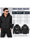 Waterproof Men's Hooded Raincoat, Seasonal Jacket. - 5