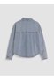 Oversize Women's Jean Shirt Jacket - 7