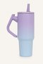Unisex Cup with Straw and Handle, Model H8540Axns.