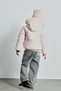 Furry Hooded Puffer Coat for Girls, H3901A526Au. - 6