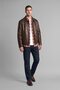Regular Fit Shirt Collar Buttoned Leather Jacket I1127Ax26Wn