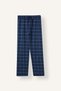 Regular Fit Plaid Pocketed Normal Flannel Pajama Bottoms I8516Ax26Au
