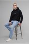 Oversized Hoodie with Graphic Print on the Back H9866Ax26Wn - 7
