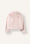 Regular Fit Shawl Collar Faux Fur Jacket I2799Ax26Wn - 7