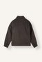 Regular Fit Polo Collar Zippered Seam Detail Coat I1896Ax26Wn - 7