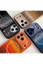 Premium Black Case with Carbon Fiber Look and M-Safe Feature, Compatible with Apple iPhone 15 Pro Max. - 2