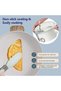 1.5L Electric Hot Pot, Mini Multi-Cooker with Dual Power Control, Nonstick Electric Frying Pan for Hot Pot, Stir Fry, Noodles, and Pasta - Ideal for Dorms, Offices, and Travel (White, 1.5L) - 5