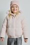 Furry Hooded Puffer Coat for Girls, H3901A526Au.