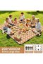 200 * 200Cm Picnic Mat,Three-Layer Thickened Waterproof Blanket - 2