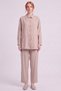 100% Lyocell Comfortable Fit Two-Piece Set, Nude - 2