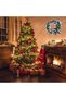 2.7m (9FT) Snow Flocked Christmas Garland, Flame Retardant Artificial PVC Pine Branches, Natural & Snowy Pine Cones with Red Berries, Unlit DIY Garland for Fireplace Stair Door Frame Holiday Decor - 8
