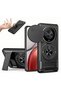 Phone Case Compatible with Honor X9d with Slide Camera Len Kickstand Ring