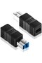 USB C to USB B Adapter, [2-Pack] Type C to Type B Convert Connector Support Data Sync Compatible with External Hard Drive/MIDI Controller/Printer
