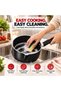 SONEX Non-Stick Granite Milk Pan 16 cm (1.5 L), Deep Saucepan with Pouring Spout, PFOA Free, Bakelite Handle, for Milk, Tea, Coffee, Sauces & Soup, Black - 7