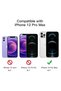 Privacy Screen Protector for Apple iPhone 12 Pro Max 6.7-inch Black - 3