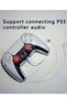 Earphone With 3.5mm Headphone Plug,Support PS5 controller voice control, White - 7