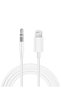 Earphone With 3.5mm Headphone Plug,Support PS5 controller voice control, White