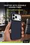 iPhone 18 Pro/ 17 Pro Case – Stylish Woven Pattern & Open-Frame Protective Case, Raised Edges f - 2