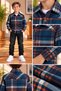 Winter Holiday flannel shirt for Ages 5–12 - 5