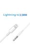 Earphone With 3.5mm Headphone Plug,Support PS5 controller voice control, White - 3