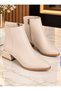 Women's Boots, Zippered, Thick-Soled, Short-Heeled Boots. - 4