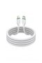 PM-0109 - كابل شحن آيفون بطول متر واحد، كابل USB-A إلى Lightning، كابل شحن سريع.