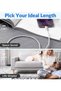 كابل شحن فائق السرعة من نوع USB-C إلى USB-C، متوافق مع أجهزة Apple، طوله 1 متر، مصمم لأجهزة iPhone 17/16/15 وiPad. - 5