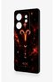 Infinix Zero 30 Compatible Silicone Case with a Zodiac Sign of Aries Design. - 4